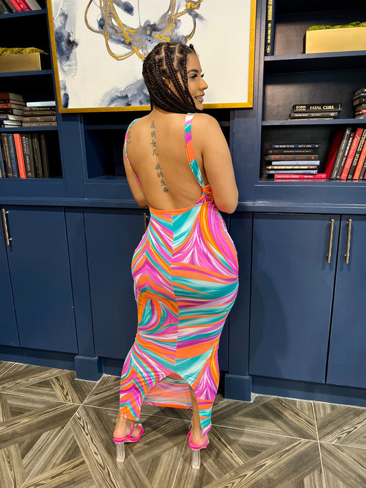 Tropical Tango Maxi Dress