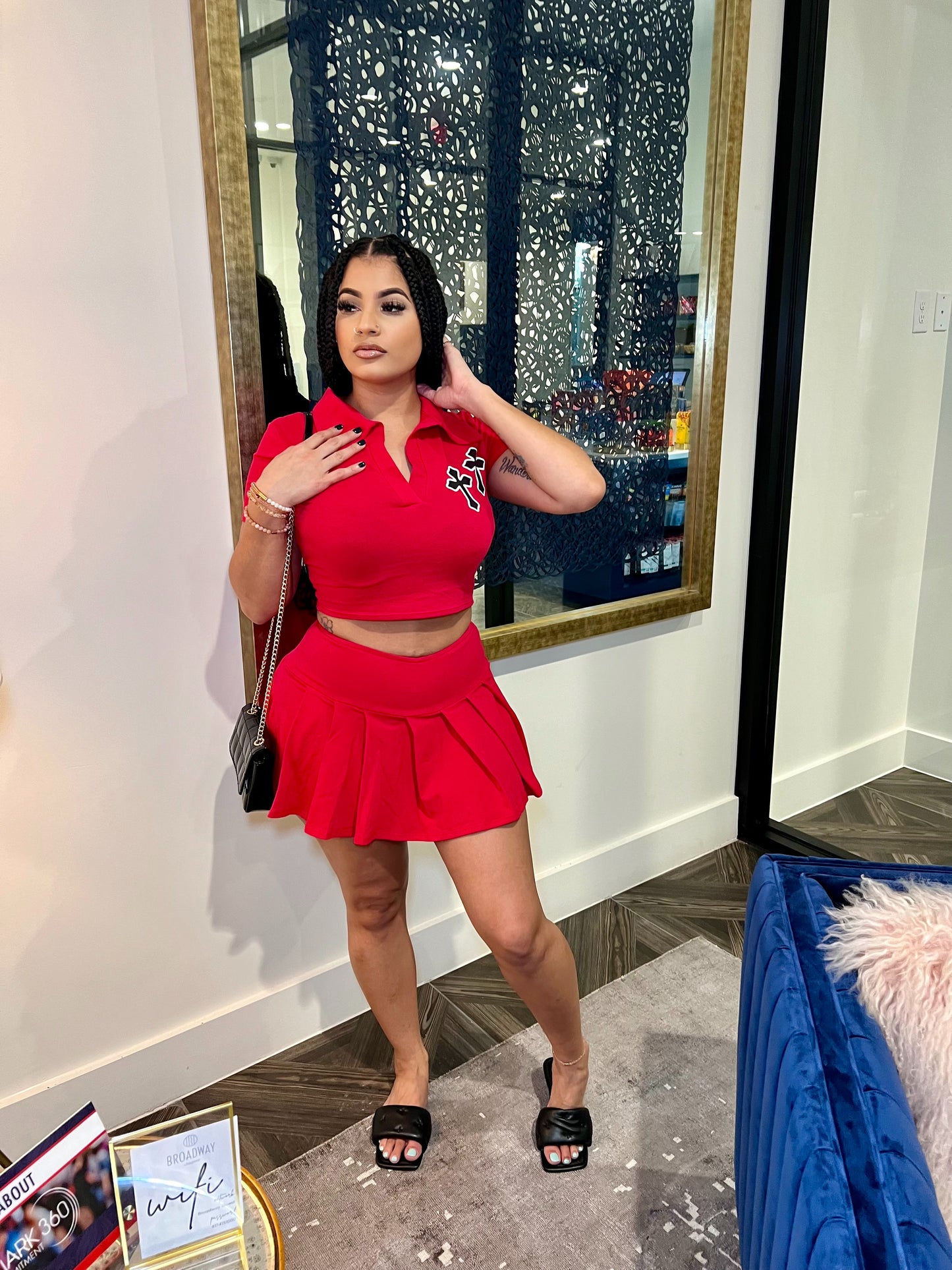Blessed Babe Skirt Set