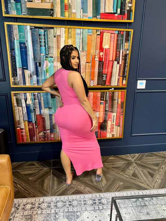 Baby Girl Maxi Dress Pink