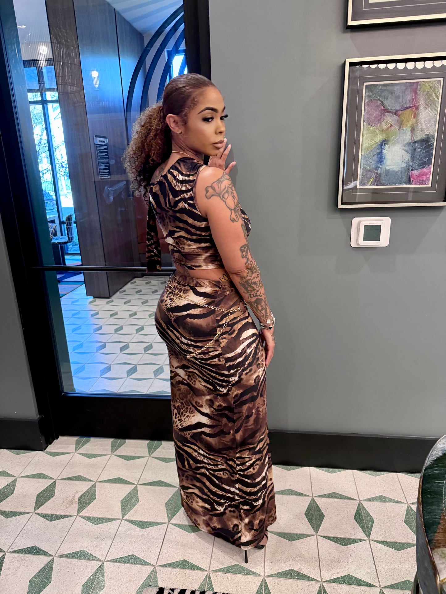 No Permission Skirt Set