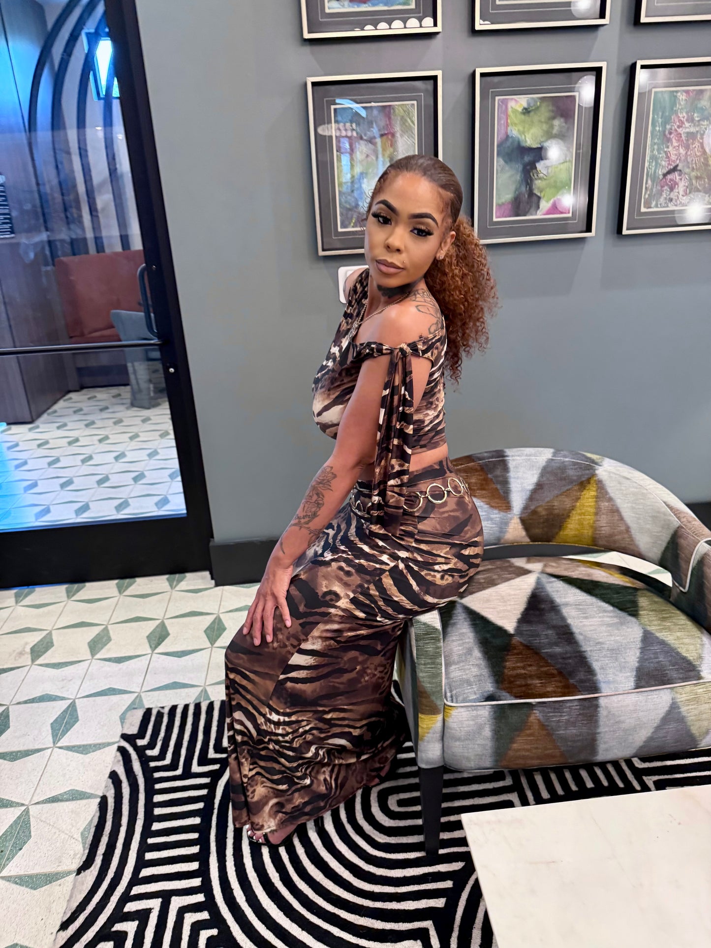 No Permission Skirt Set