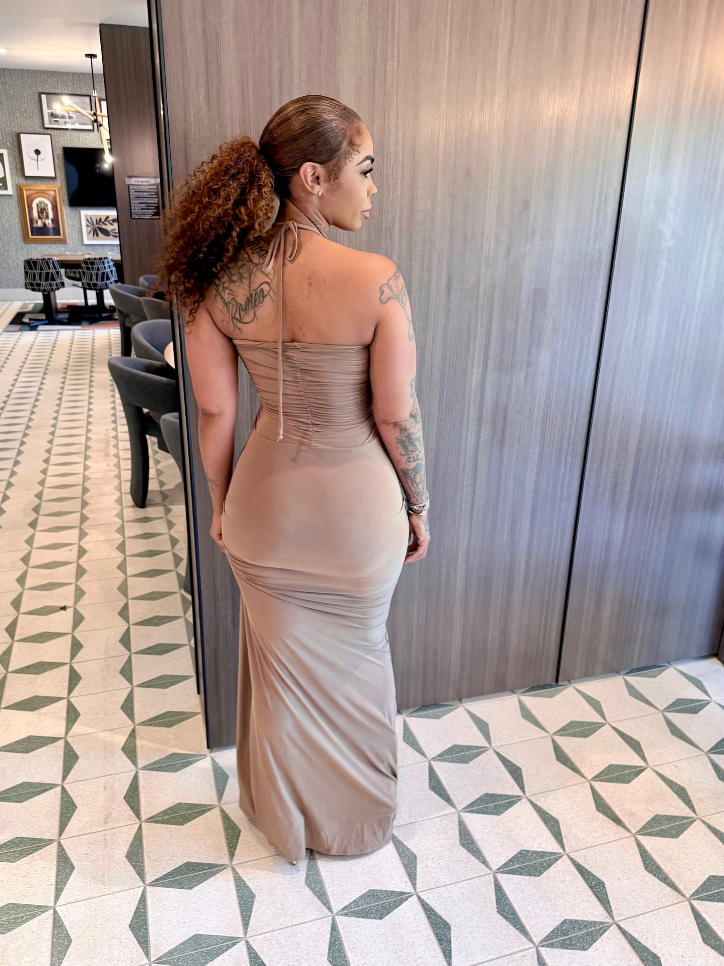 No Weakness Maxi Dress