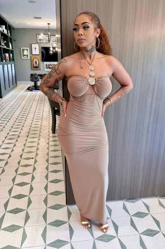 No Weakness Maxi Dress