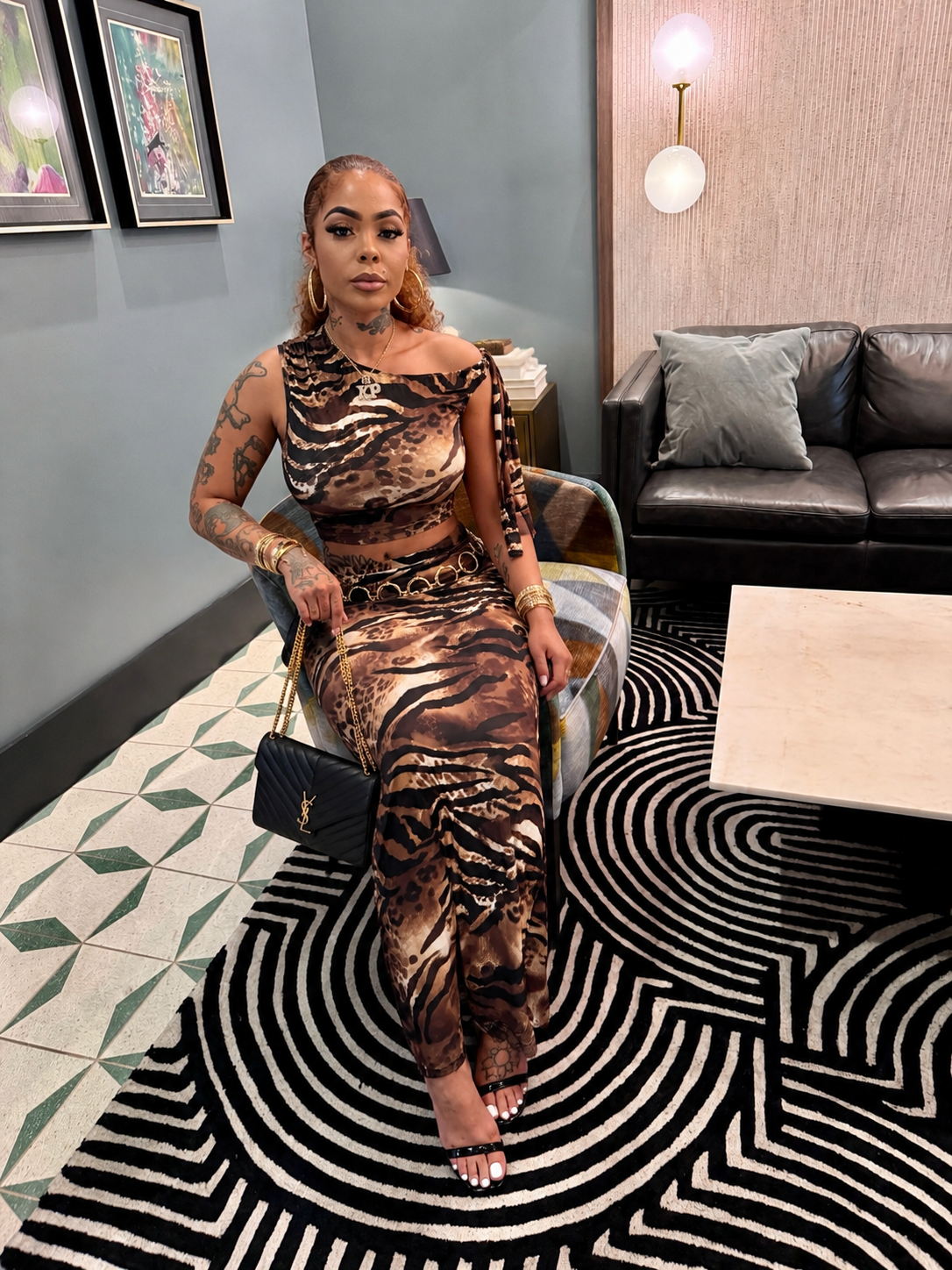 No Permission Skirt Set