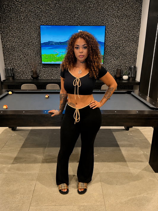 Don't Bow Down Pant Set
