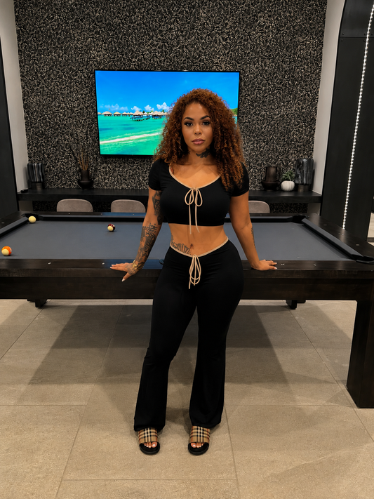 Don't Bow Down Pant Set