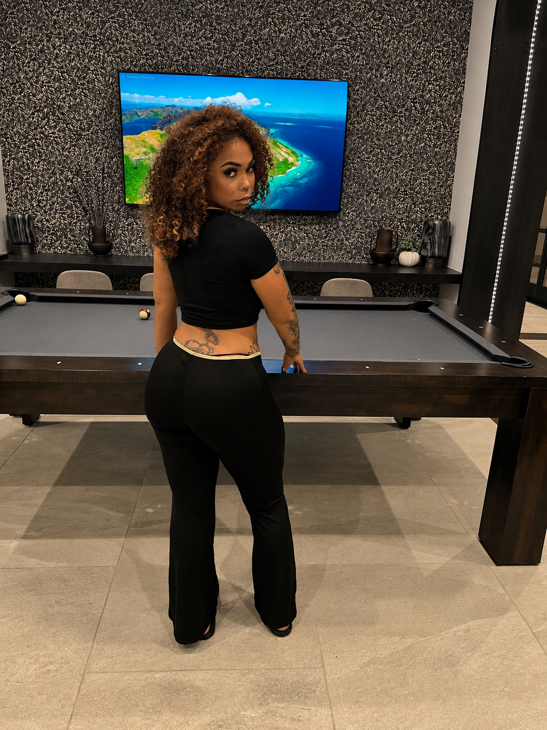 Don't Bow Down Pant Set